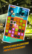 Superheroes Women Match Color Puzzle Blitz Adventure Games screenshot 1