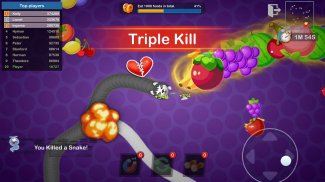 Worms Merge: jogo idle&io zone screenshot 6