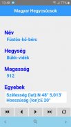 Magyar Hegycsúcsok screenshot 3