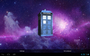 TARDIS 3D Live Wallpaper screenshot 0