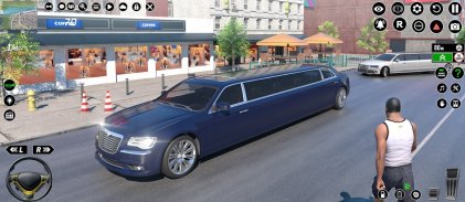 Limousine Auto Fahren Spiele screenshot 4