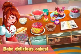 Dessert Chain: Café Waitress & Restaurant Chef screenshot 2