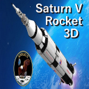 Saturn V Rocket 3D Simulation