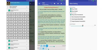 Polsko Angielski Biblia audio