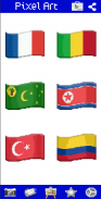 Pixel Art Flags Color By Number screenshot 6