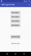 WiFi Log On Fixer screenshot 0
