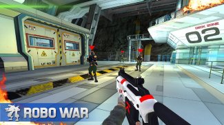 Robot Gun Shooting Games War screenshot 2