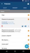 Impara gratis il francese - Frasario | Traduttore screenshot 1