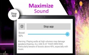 Extra volume booster - Sound Maximizer screenshot 1
