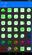 Inverted White and Green Icon Pack screenshot 18