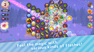 Wonder Flash - kawaii match 3 puzzle game - screenshot 0