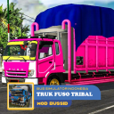 Mod Bussid Truck Fuso Tribal