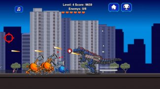 Robot Dino T-Rex Attack screenshot 7
