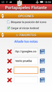 Portapapeles Flotante screenshot 0