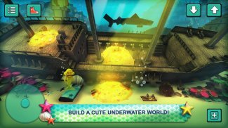 Mermaid Craft: Quadrado Mundo de Princesa no Mar screenshot 2