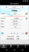 My Overtime - working hours screenshot 19