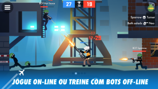 Stick Combats: Tiroteiro JxJ On-line screenshot 20