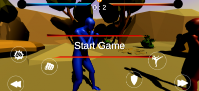 Savage Fighter - Online 2 Player Fighting Game screenshot 5