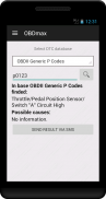 OBD2 scanner & fault codes description: OBDmax screenshot 4