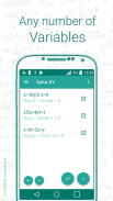 Equation Solver. Étape par étape Réduire,Graphique screenshot 5