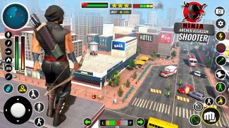 Ninja Archer Assassin FPS Shooter: 3D Offline Game screenshot 0