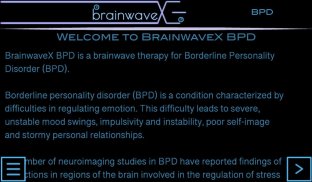 BrainwaveX Borderline BPD screenshot 1