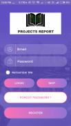 Projects Report screenshot 1