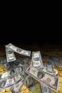 Falling Money 3D Live Wallpaper screenshot 1