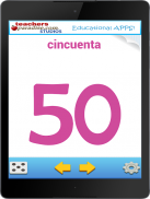 Números 0-100 स्पेनिश संख्या screenshot 3