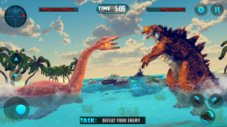 Sea Monster Dinosaur Simulator screenshot 2