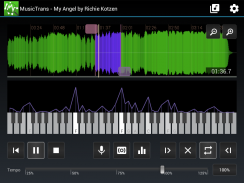 MusicTrans tool for musicians screenshot 0