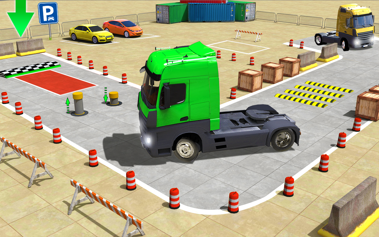 color car truck parking game versão móvel andróide iOS apk baixar