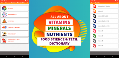 Vitamins Minerals & Nutrients