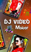 Dj Video mixer-PhotoVideomaker screenshot 1