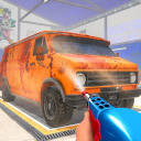 Power Car Wash Clean Simulator Icon