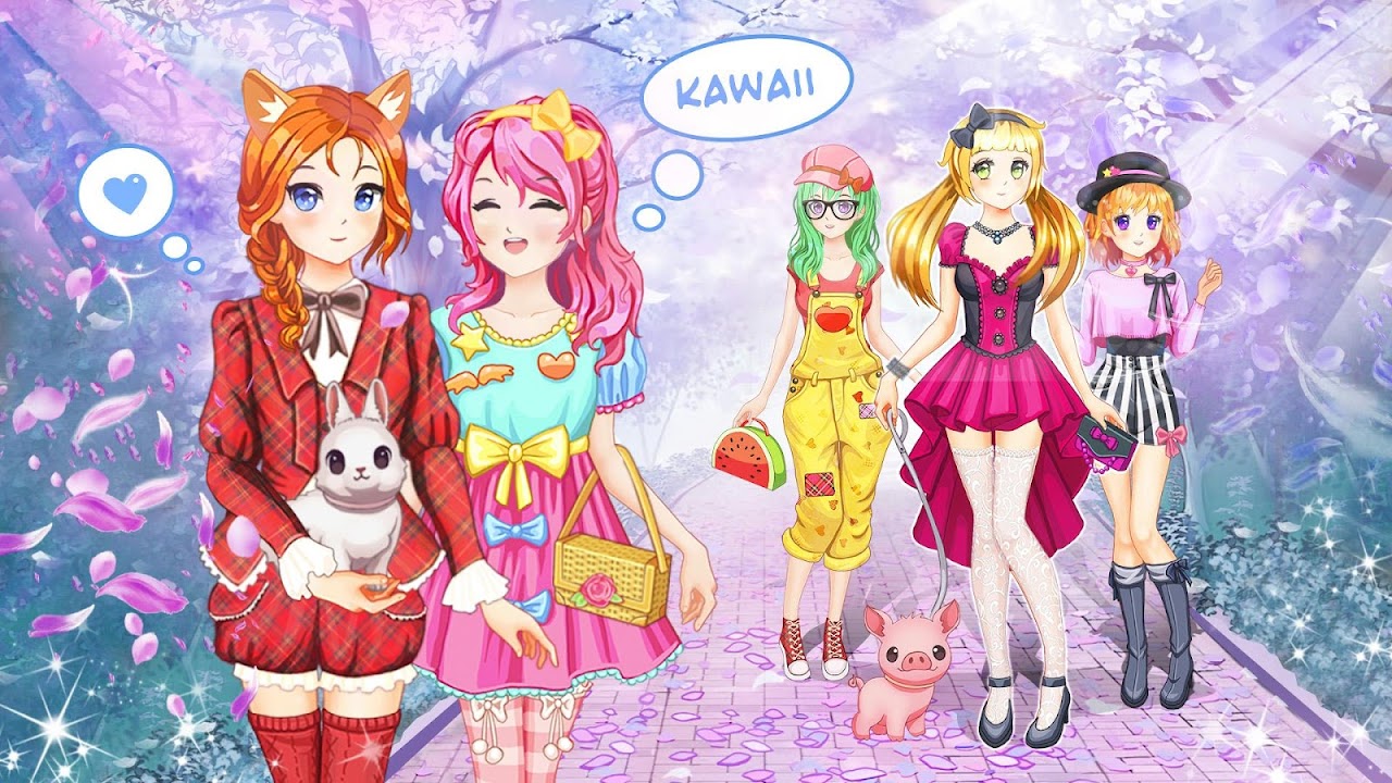 Anime Kawaii Dress Up for iOS (iPhone/iPad/iPod touch) - Free