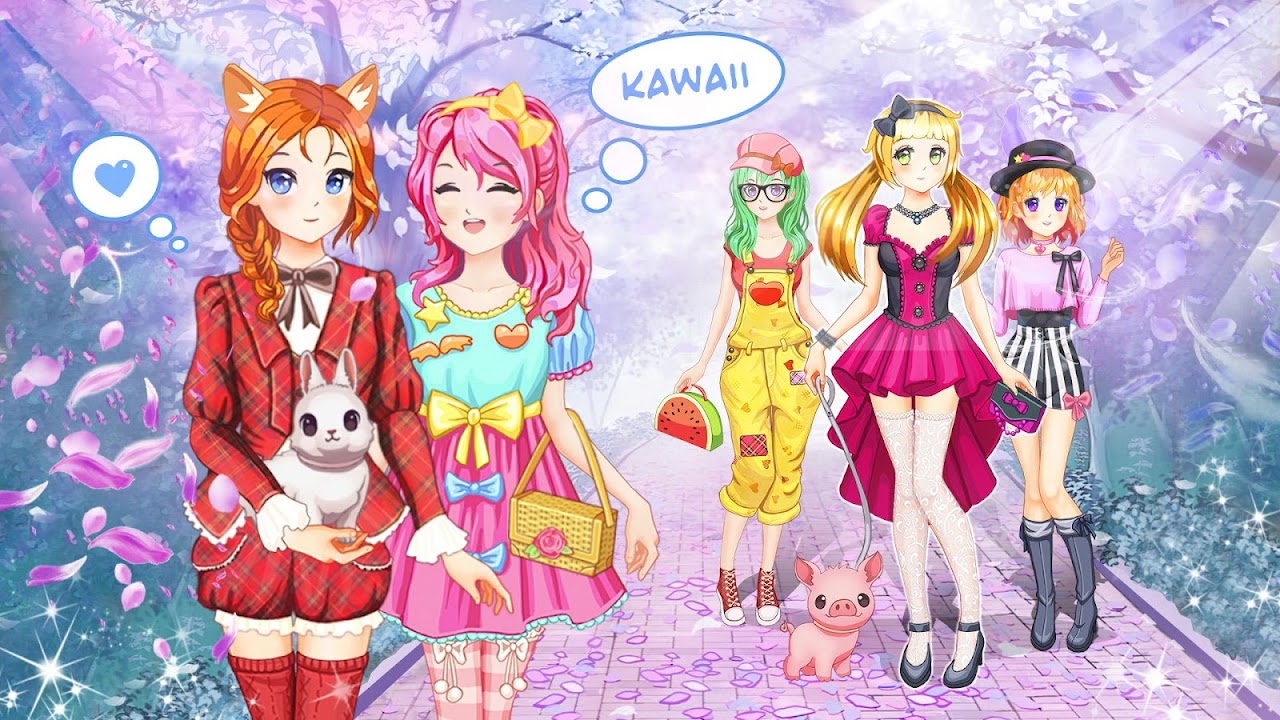 Anime Kawaii: Jogos de Meninas – Apps no Google Play