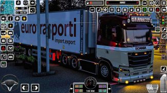 Euro Truck Driving Games 3D screenshot 4