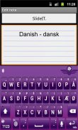 SlideIT Danish Pack screenshot 1