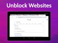 UPX: Unblock Sites VPN Browser screenshot 1