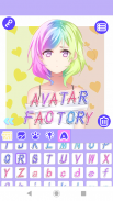 Cute Avatar Factory: Pastel Avatar Dress Up screenshot 1