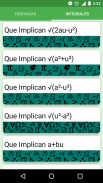 Fórmulas Derivadas Integrales screenshot 2