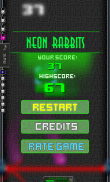 Neon rabbits screenshot 0