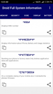 Droid Full System Information screenshot 6