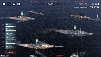 Warship Fleet Command : WW2 Naval War Game screenshot 5