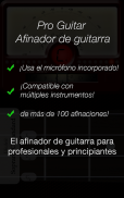 Afinador de Guitarra Pro screenshot 9