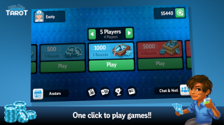 Exoty Tarot : Compétitions à 3, 4 ou 5 joueurs screenshot 9