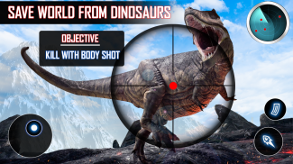 Deadly Dinosaur Hunter Revenge Fps Shooter Game 3D screenshot 1