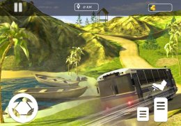 真正的越野巴士模拟器2018旅游山巴士 screenshot 4