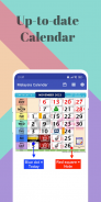 Malaysia Calendar 2020 Widget Notes screenshot 0